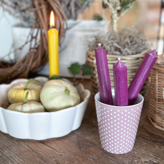 Stabkerze 180x22 8 Farben - Wohnen auf dem Land