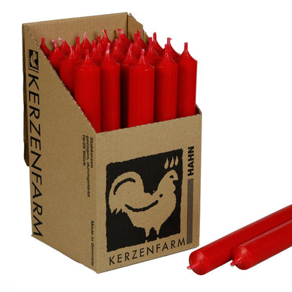 Stabkerzen 180x22 - 25er Vorratspack - Wohnen auf dem Land
