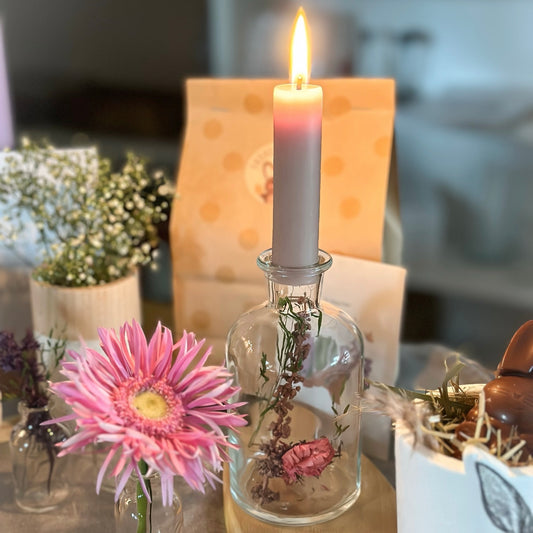 Flasche Glas "Miranda" - Wohnen auf dem Land