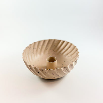 Kerzen-Schale "Sprinkle Bowl" beige - Wohnen auf dem Land
