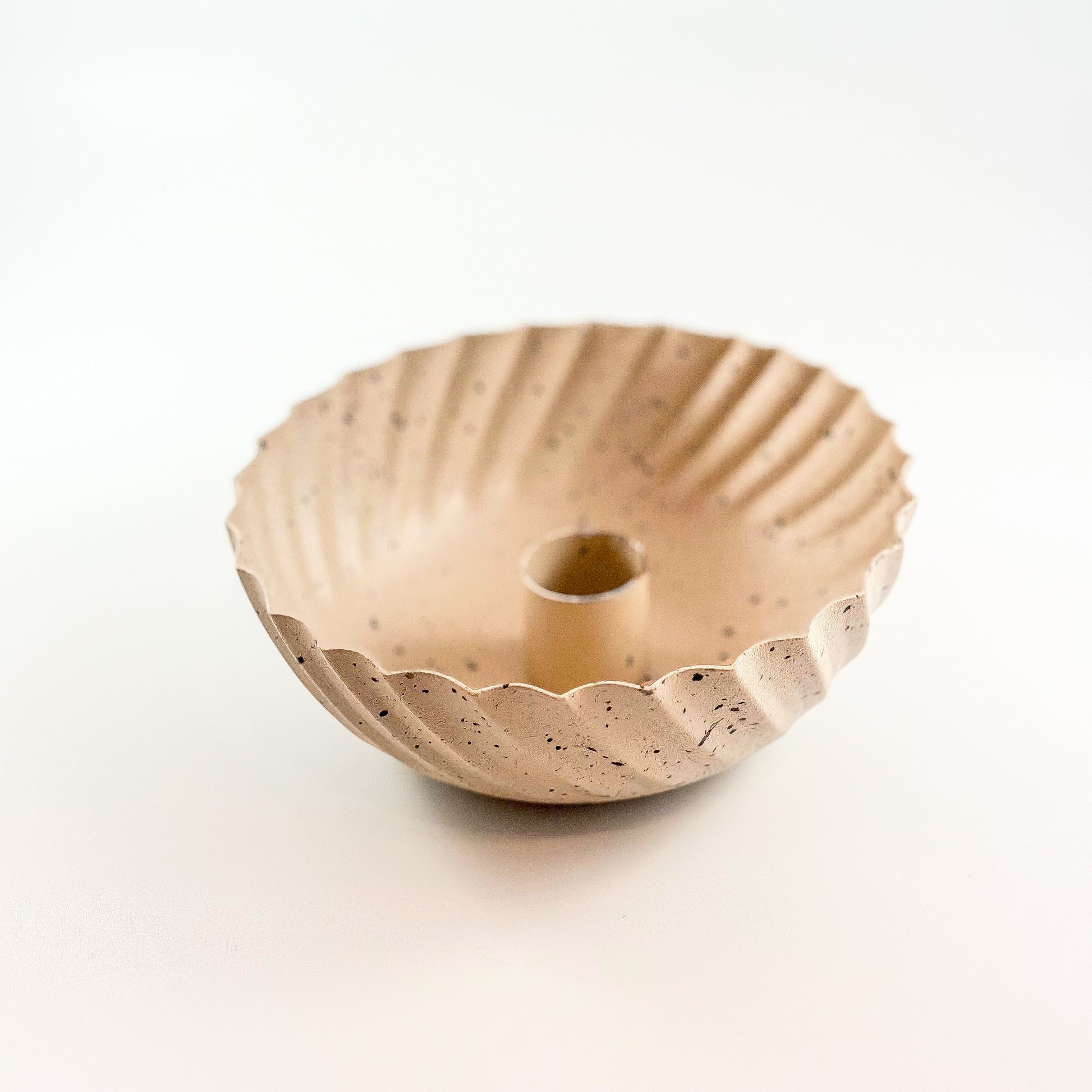Kerzen-Schale "Sprinkle Bowl" beige - Wohnen auf dem Land