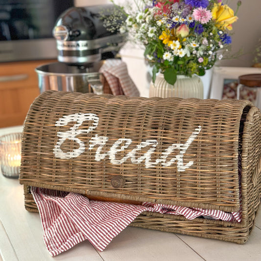 Box Brot Korb „Bread“ Rattan - Wohnen auf dem Land