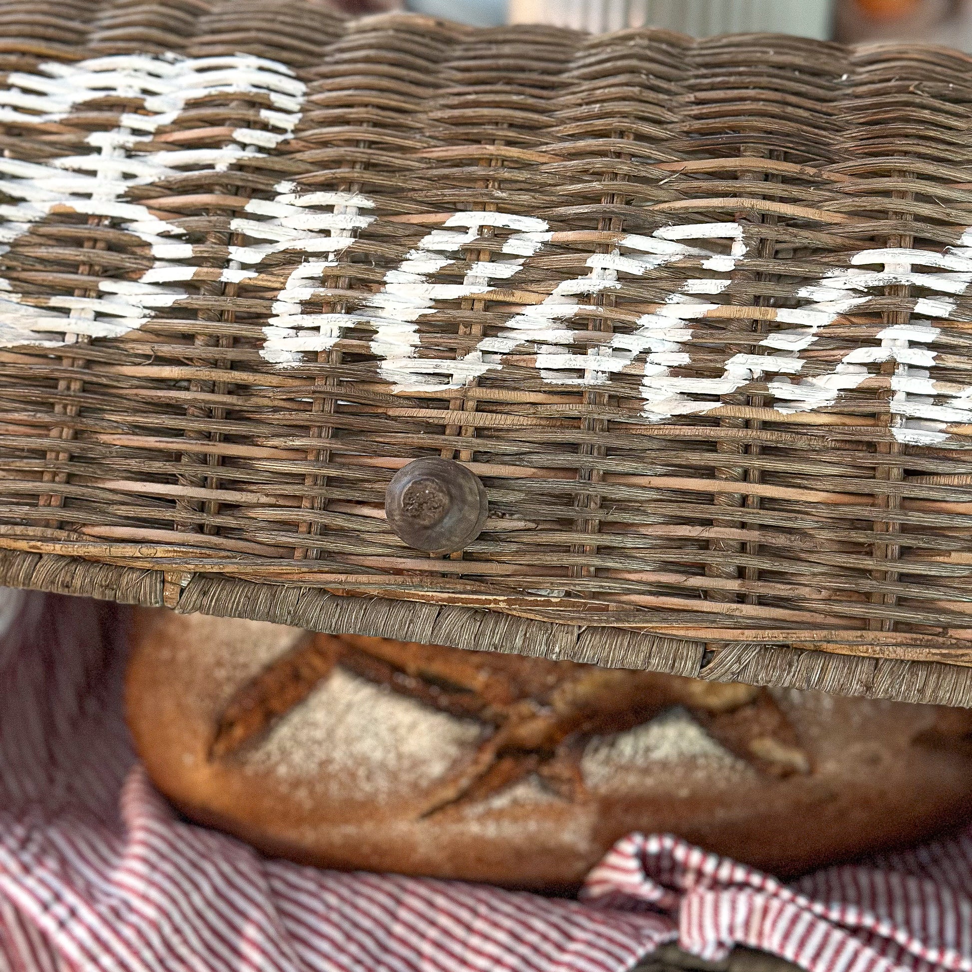 Box Brot Korb „Bread“ Rattan - Wohnen auf dem Land