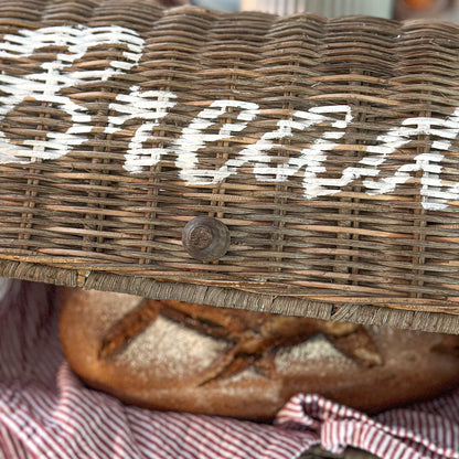 Box Brot Korb „Bread“ Rattan - Wohnen auf dem Land