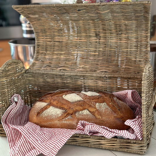 Box Brot Korb „Bread“ Rattan - Wohnen auf dem Land
