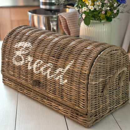 Box Brot Korb „Bread“ Rattan - Wohnen auf dem Land