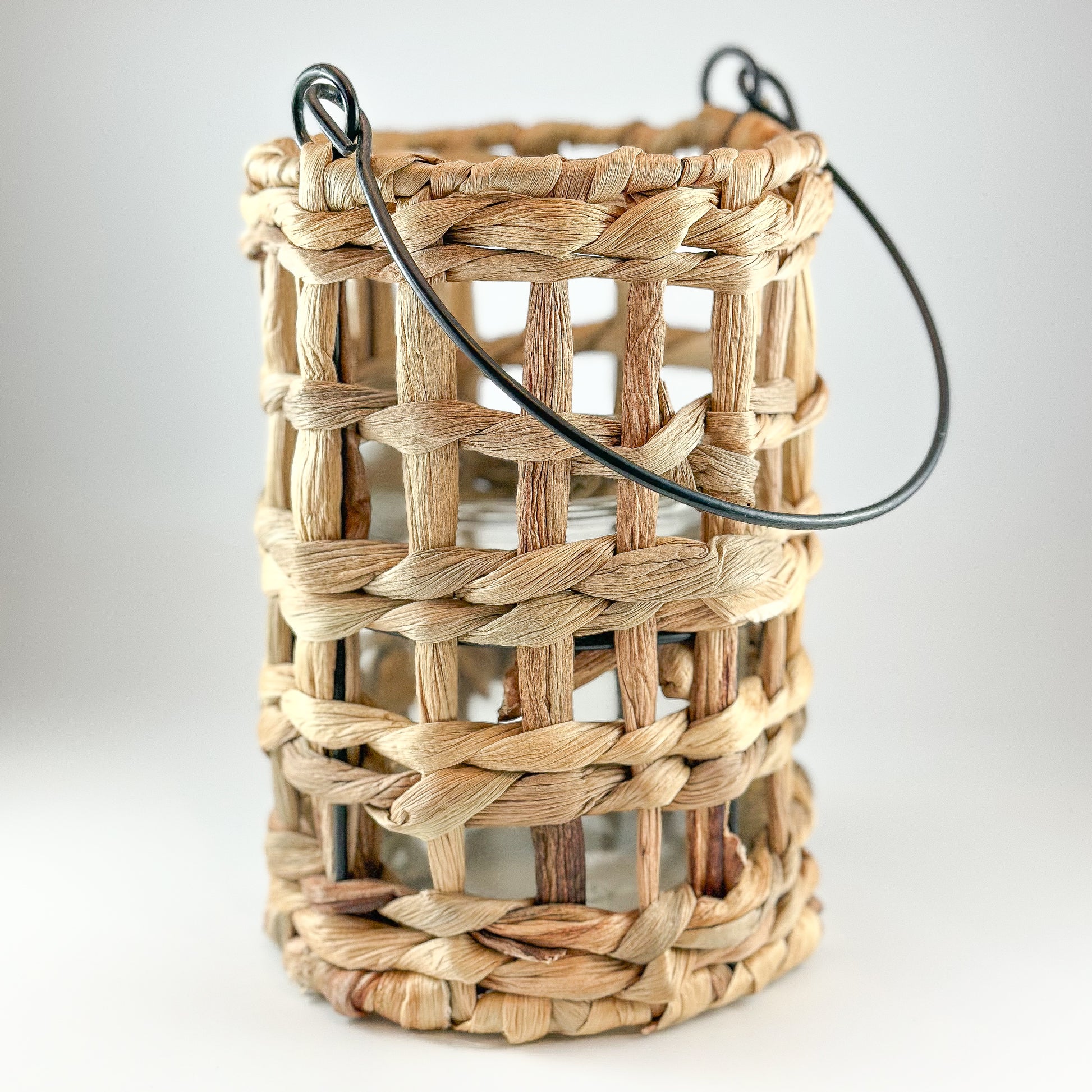 Kerzenhalter Windlicht "Lantern" mit Henkel Groß - Wohnen auf dem Land