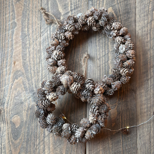 Kranz mit Zapfen "Forest Dream" Natur 2 Größen - Wohnen auf dem Land