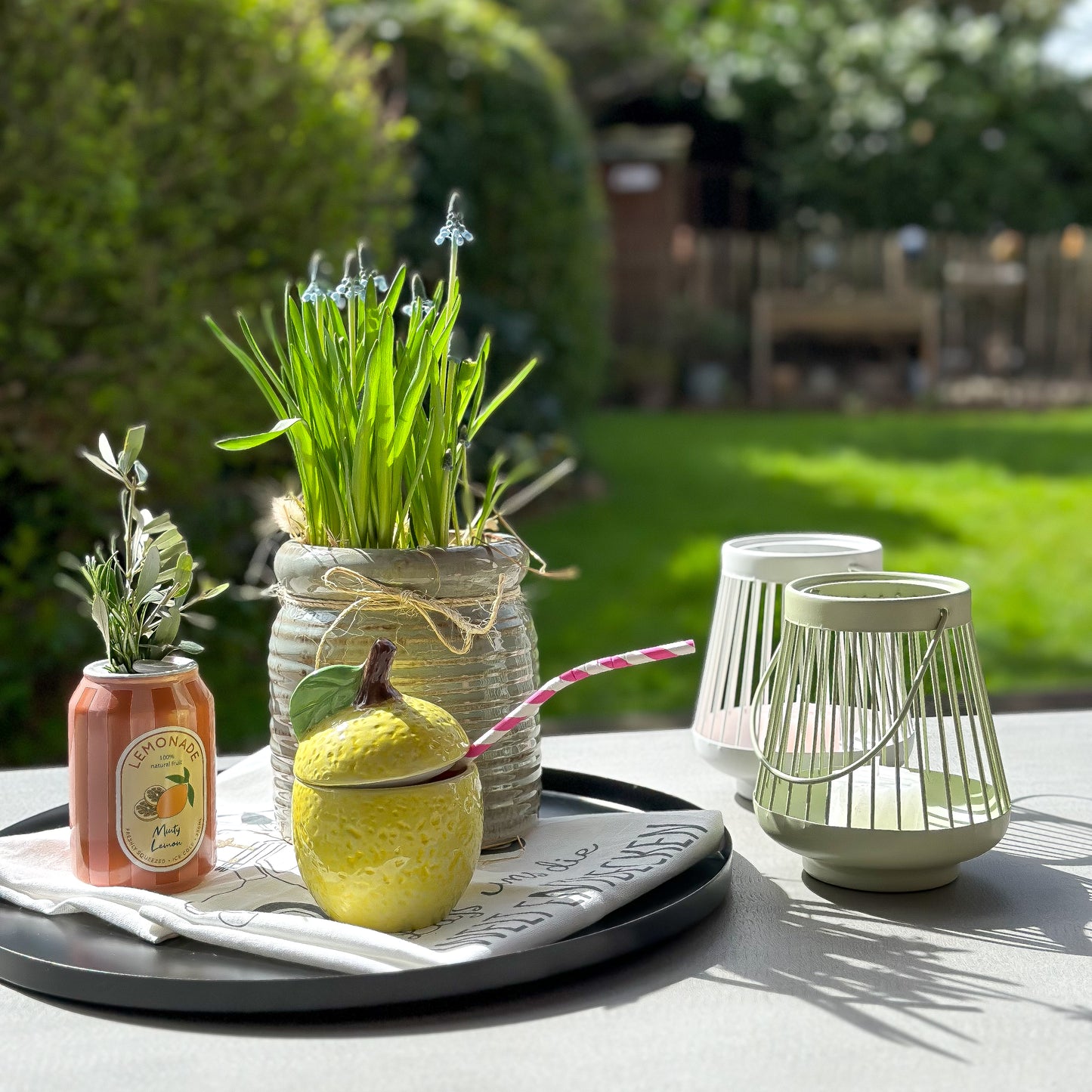 Windlicht "Laterne" Metall 2 Farben - Wohnen auf dem Land