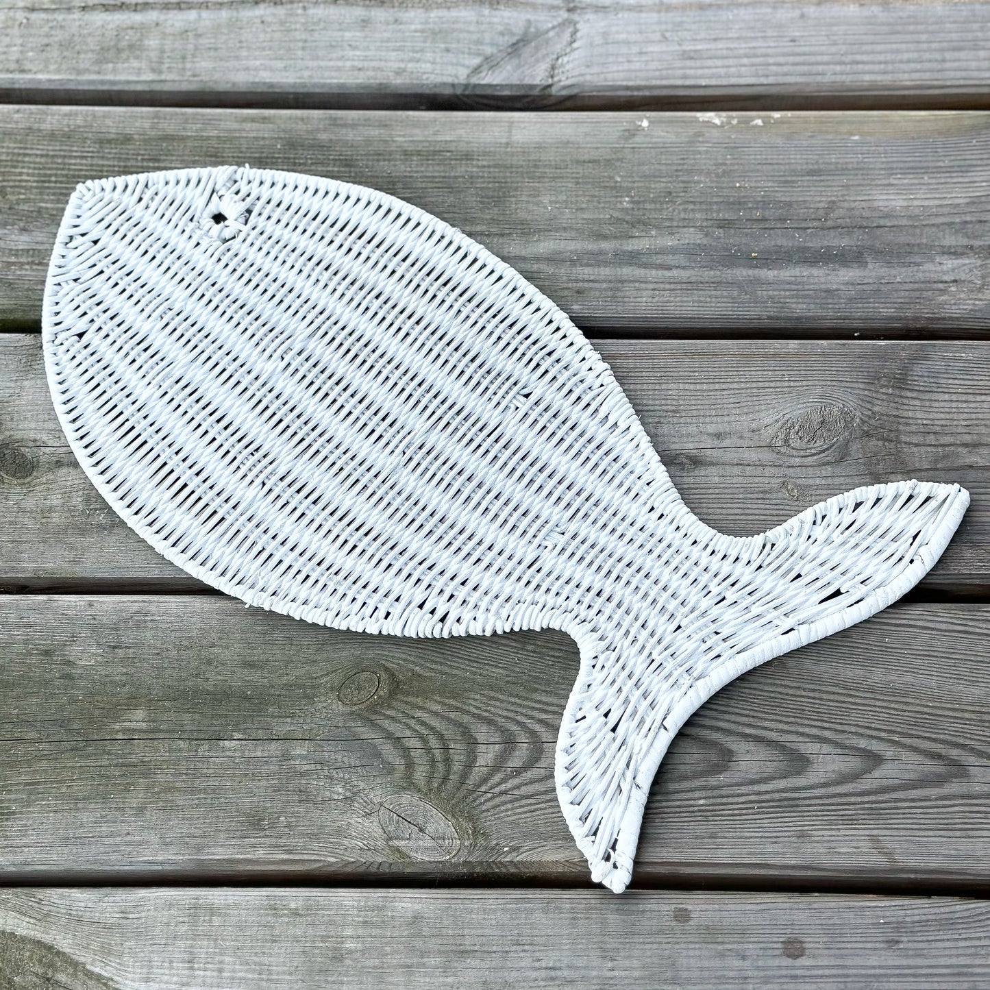 Platzmatte "Poisson" Rattan 2 Farben - Wohnen auf dem Land