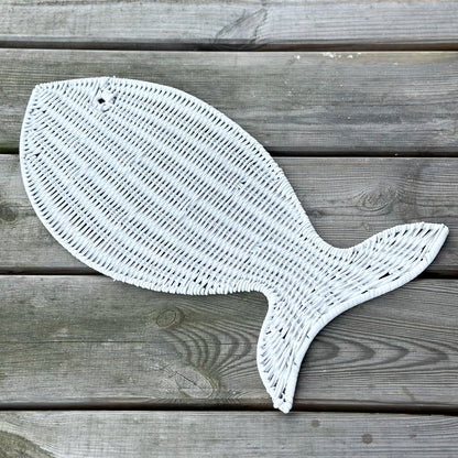Platzmatte "Poisson" Rattan 2 Farben - Wohnen auf dem Land