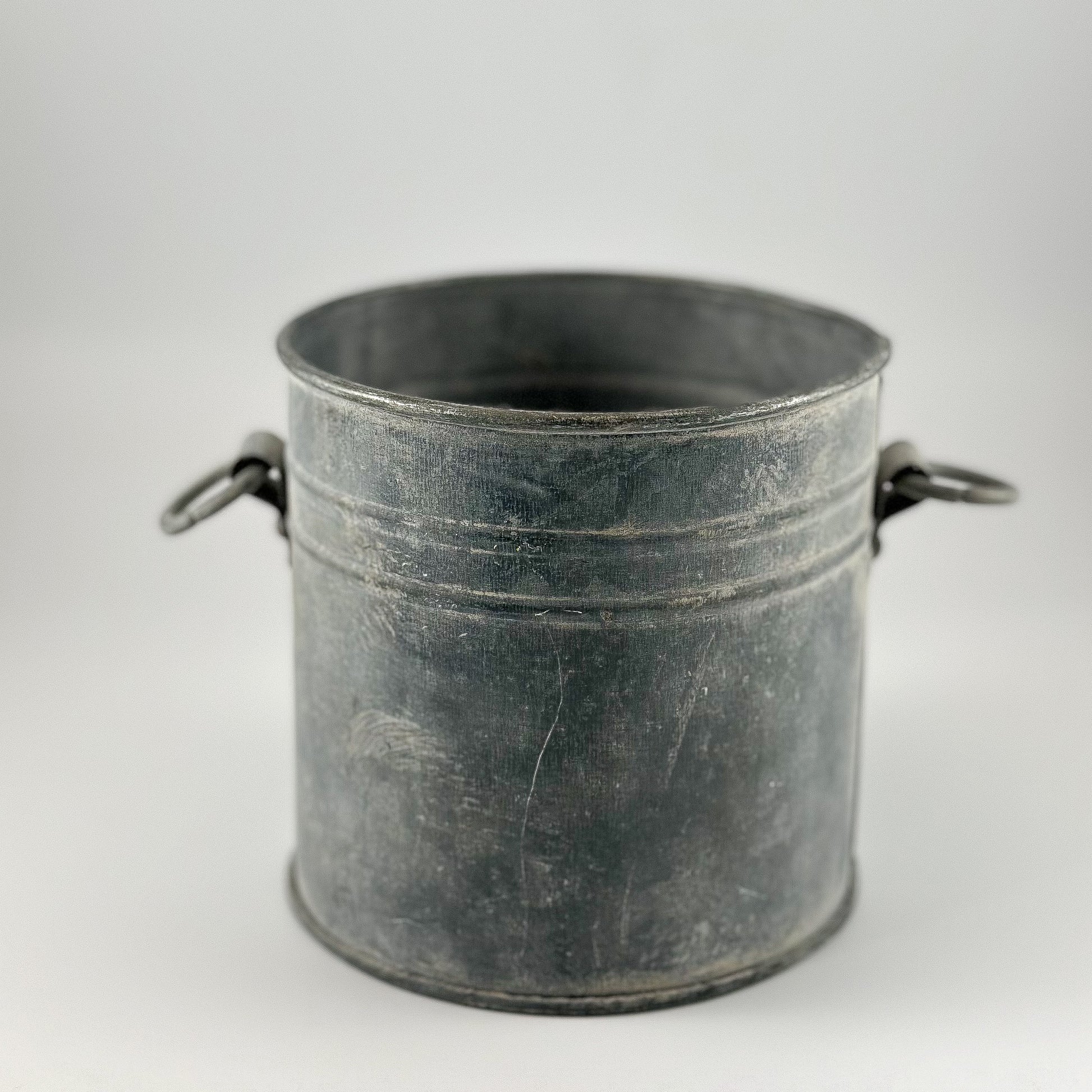 Dose Blumenvase "Zinc Pot" - Wohnen auf dem Land