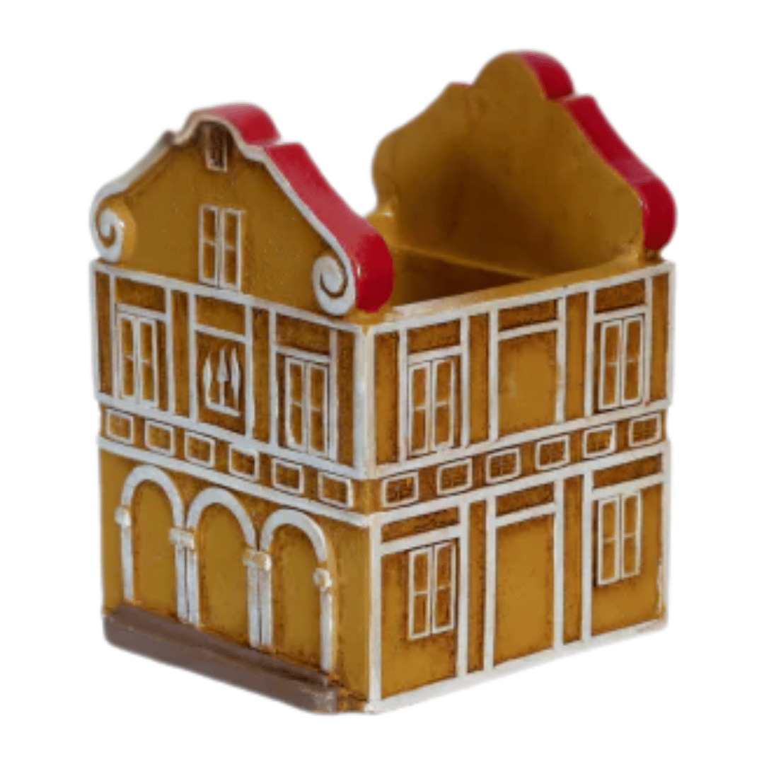 Vase Pflanztopf Haus "Amsterdam" Keramik 6 Varianten klein