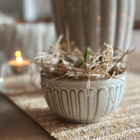 Schale Mini Bowl "Petite Joie" Keramik Grau 11cm - Wohnen auf dem Land