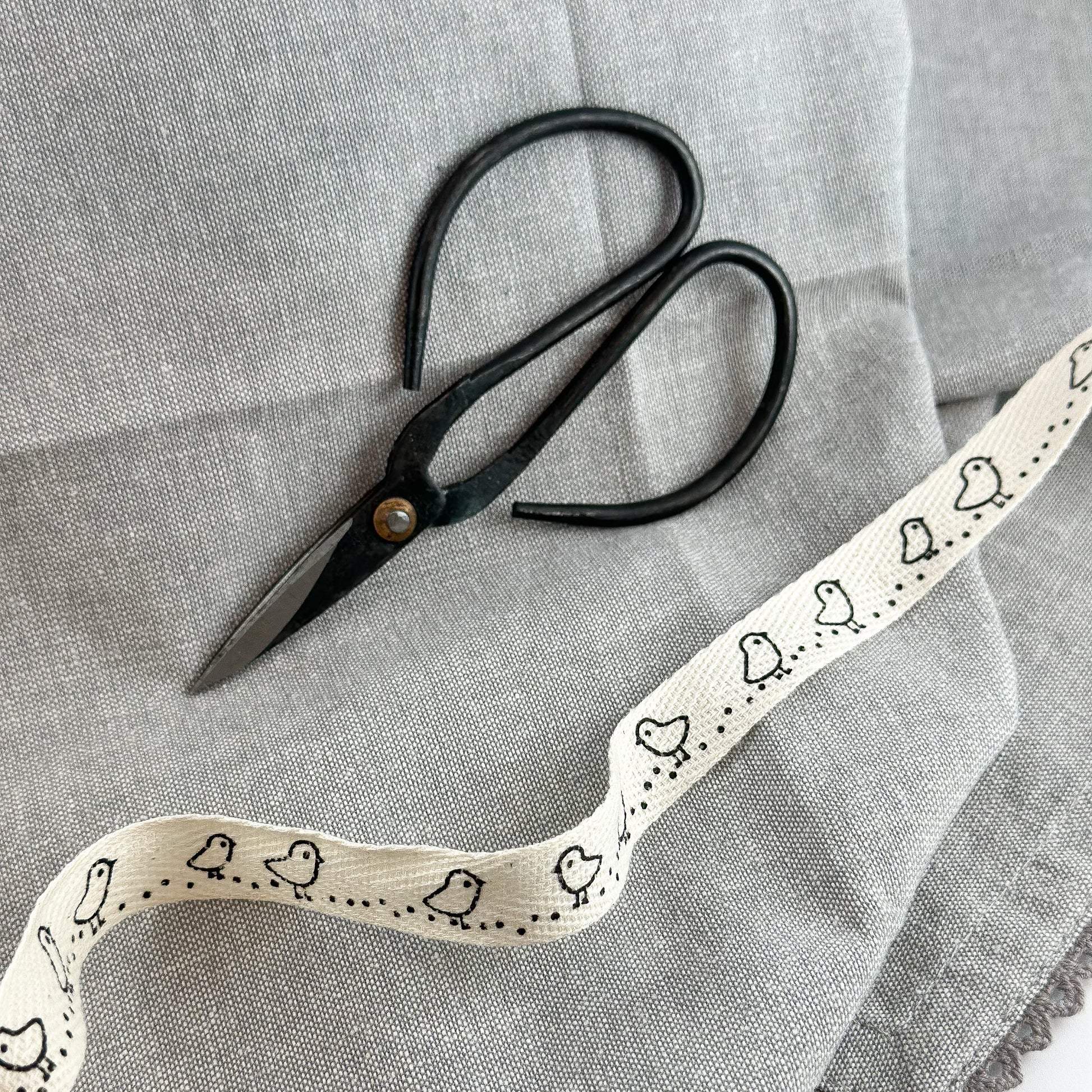 Schere "Nostalgie" klein - Wohnen auf dem Land