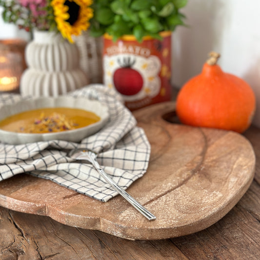 Brett Tablett Deko "Pumpkin" Holz 46cm - Wohnen auf dem Land