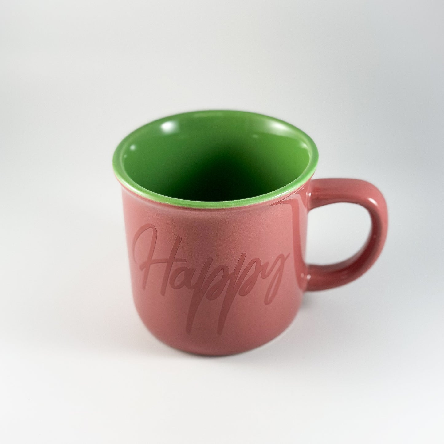 Tasse Keramik "Happy" - Wohnen auf dem Land