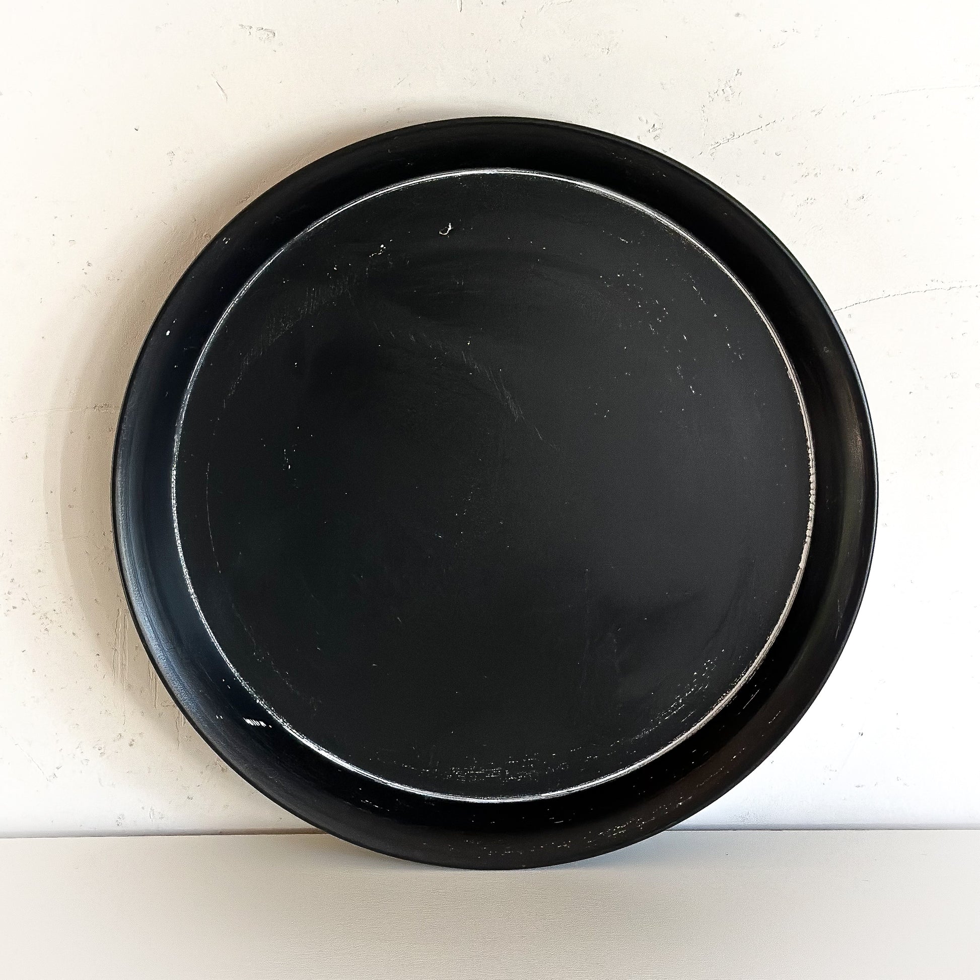 Dekoteller Tablett Schale "Eisen" schwarz - Wohnen auf dem Land