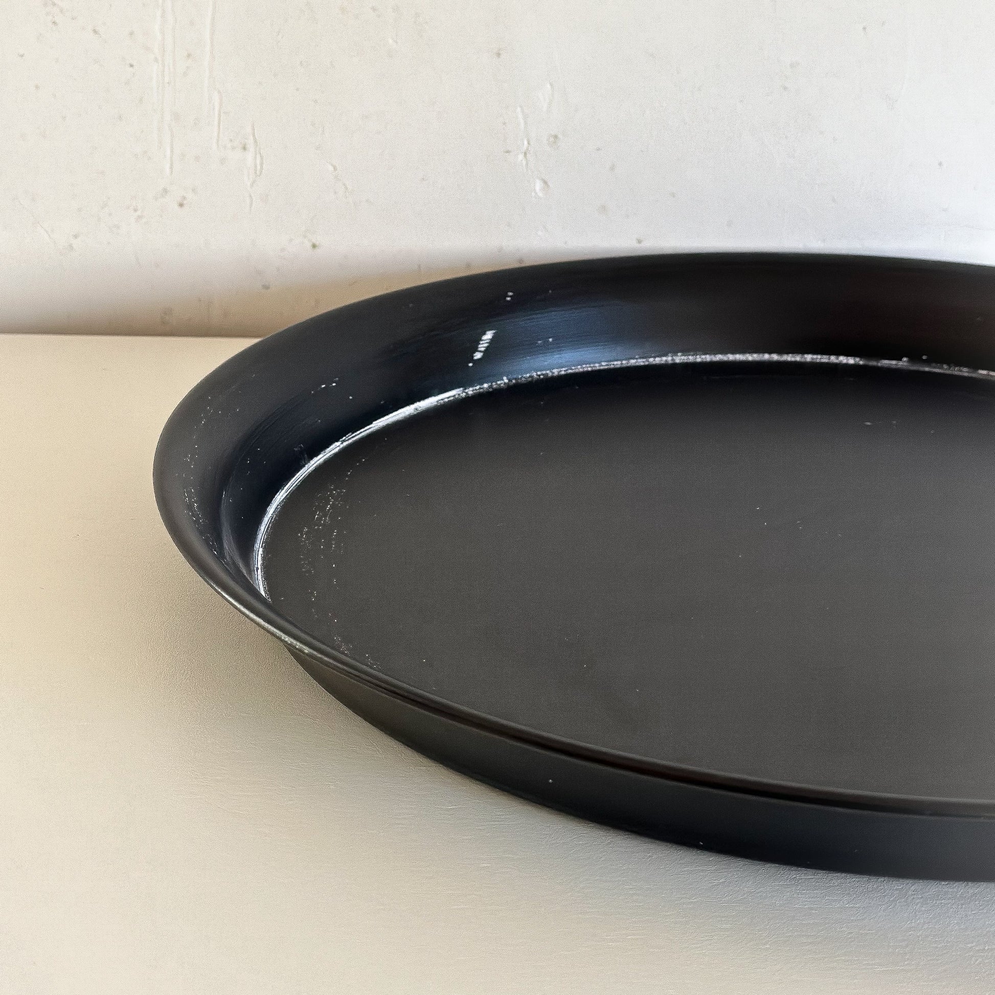 Dekoteller Tablett Schale "Eisen" schwarz - Wohnen auf dem Land