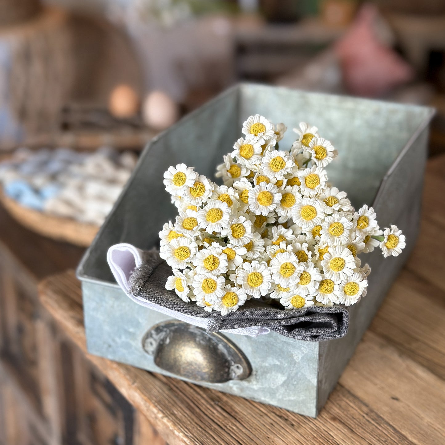 Schubladen Pflanzbehälter Organizer "Factory" Eisen Zink 2er Set - Wohnen auf dem Land