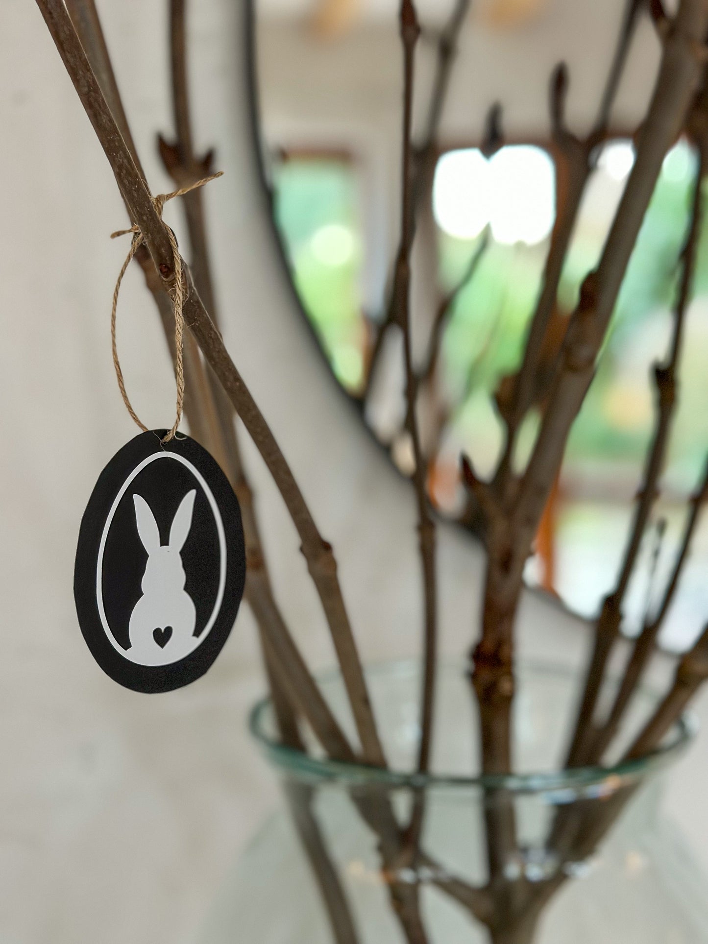 Aufkleber 2er-Set "Hasen-Vielfalt" - Wohnen auf dem Land