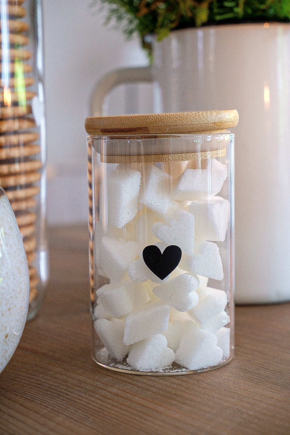 Aufkleber "Kleine Herzen" - Wohnen auf dem Land